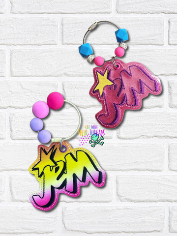 DIGITAL DOWNLOAD Jem Bag Tag Bookmark Ornament