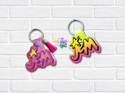 DIGITAL DOWNLOAD Jem Snap Tab Keychain