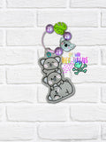 DIGITAL DOWNLOAD Koala Stack Bag Tag Bookmark Ornament