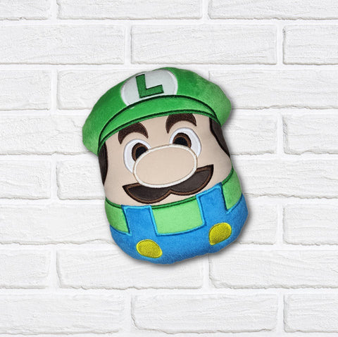 DIGITAL DOWNLOAD Applique Green Plumber Plush 5 SIZES INCLUDED