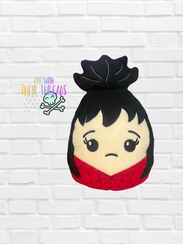 DIGITAL DOWNLOAD Applique Gloom Girl Plush 5 SIZES INCLUDED