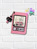 DIGITAL DOWNLOAD Applique Shaker Claw Machine Mini Composition Notebook Cover