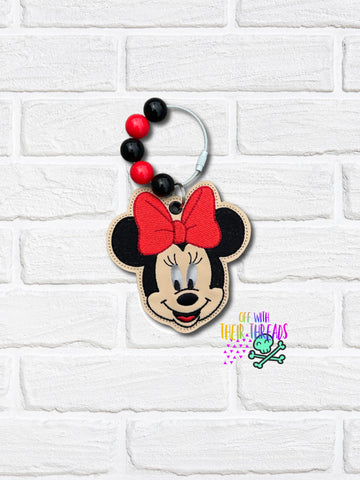 DIGITAL DOWNLOAD Bow Mouse Bag Tag Ornament Bookmark