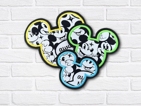 DIGITAL DOWNLOAD Applique Mouse Coaster