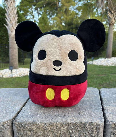 DIGITAL DOWNLOAD Applique Mouse Plush 5 SIZES INCLUDED