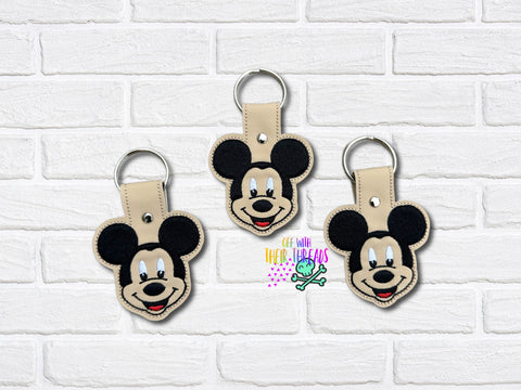 DIGITAL DOWNLOAD Mouse Snap Tab Key Chain