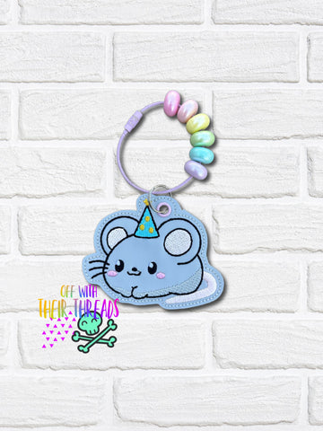 DIGITAL DOWNLOAD Party Mouse Bag Tag Bookmark Ornament