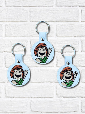 DIGITAL DOWNLOAD Patty Snap Tab Key Chain