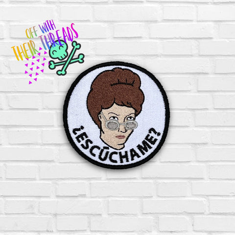 DIGITAL DOWNLOAD Peggy Patch 3 SIZES INCLUDED