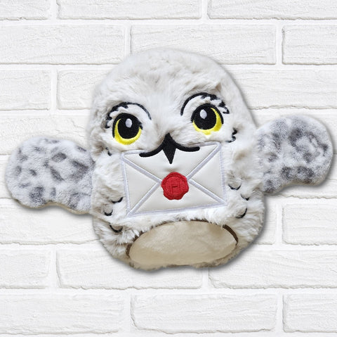 DIGITAL DOWNLOAD Applique Magical Owl Plush 5 SIZES INCLUDED