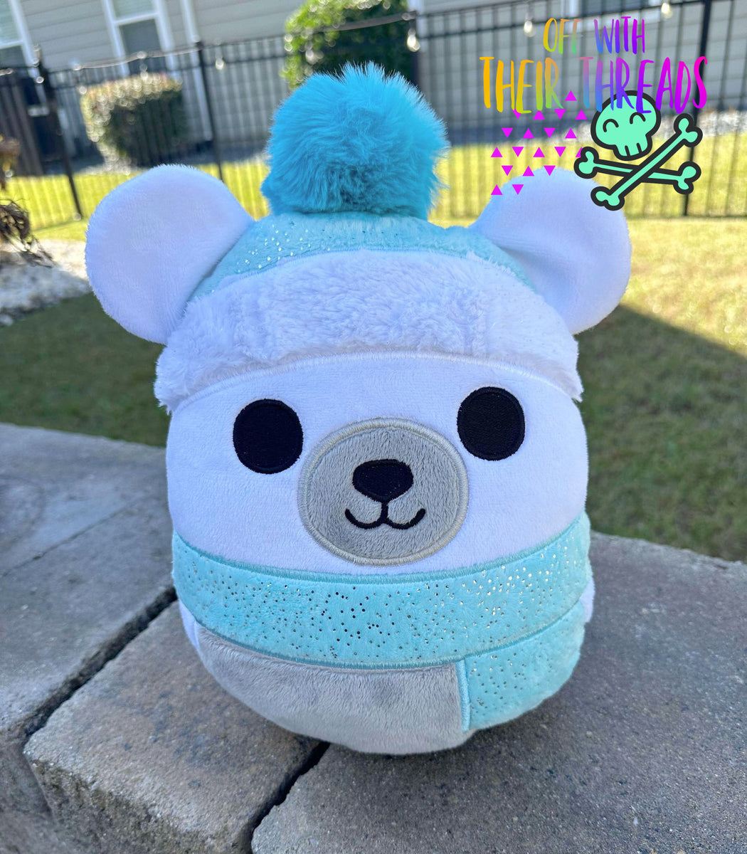 DIGITAL DOWNLOAD Applique Polar Bear Plush 5 SIZES INCLUDED Off With digital-download-applique-polar-bear-plush-5-sizes-included-off-with