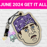 DIGITAL DOWNLOAD Prison Mike Bag Tag Bookmark Ornament