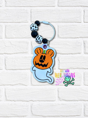 DIGITAL DOWNLOAD Pumpkin Mouse Bag Tag Bookmark Ornament