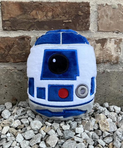 DIGITAL DOWNLOAD Applique R2D2 Plush 5 SIZES INCLUDED