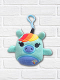 DIGITAL DOWNLOAD Applique Pony Squishy Keychain BUNDLE