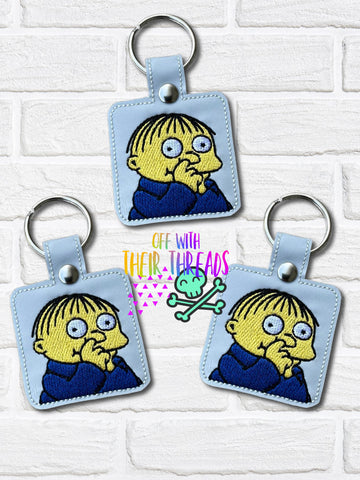 DIGITAL DOWNLOAD Ralph Snap Tab Keychain