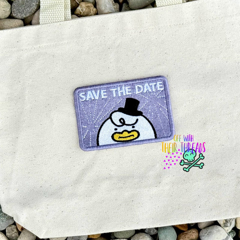 DIGITAL DOWNLOAD Save The Date Patch Set 3 SIZES INCLUDED