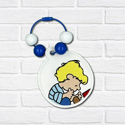 DIGITAL DOWNLOAD Schroeder Bag Tag Bookmark Ornament