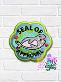 DIGITAL DOWNLOAD Seal Of Approval Patch 3 SIZES INCLUDED MAY 2024 MYSTERY BUNDLE