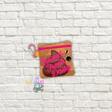 DIGITAL DOWNLOAD 5x5 Applique Served Fresh Daily Poo Bag Holder