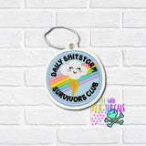 DIGITAL DOWNLOAD Applique Shitstorm Bag Tag Bookmark Ornament