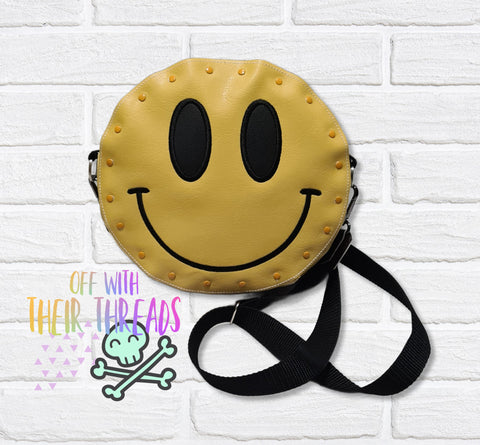 DIGITAL DOWNLOAD The Most Awesome ITH Rivet ROUND Bag Ever!!! 4 SIZES INCLUDED