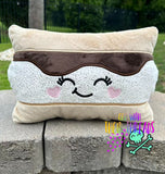 DIGITAL DOWNLOAD Applique Smore Plush Set 5 SIZES INCLUDED