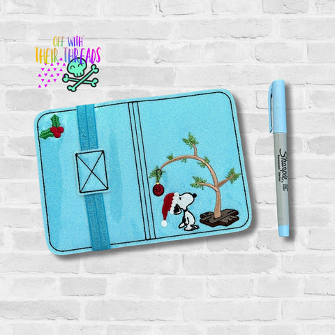 DIGITAL DOWNLOAD 5x7 Snoopy Tree Mini Composition Notebook Cover