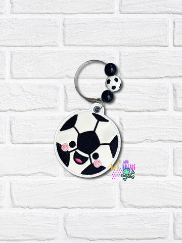DIGITAL DOWNLOAD Soccer Ball Bag Tag Bookmark Ornament