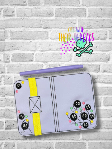 DIGITAL DOWNLOAD 5x7  Soot Sprite Mini Composition Notebook Cover