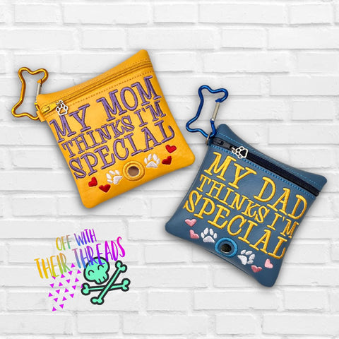 DIGITAL DOWNLOAD 5x5 Special Dog Bag Holder