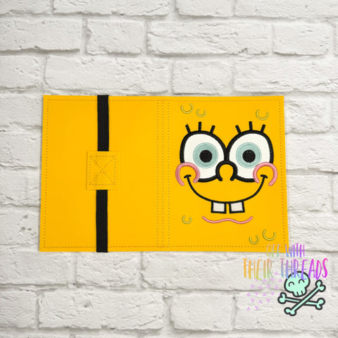 DIGITAL DOWNLOAD Applique Sponge A6 Notebook Cover