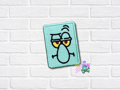 DIGITAL DOWNLOAD Squid Patch 3 SIZES INCLUDED