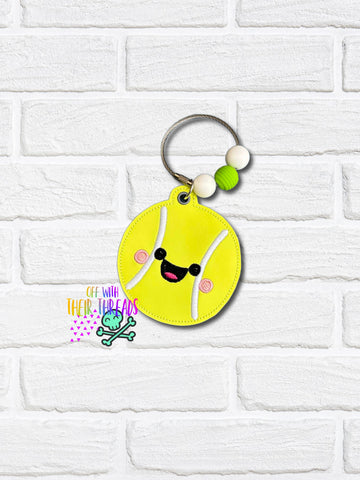 DIGITAL DOWNLOAD Tennis Ball Bag Tag Bookmark Ornament