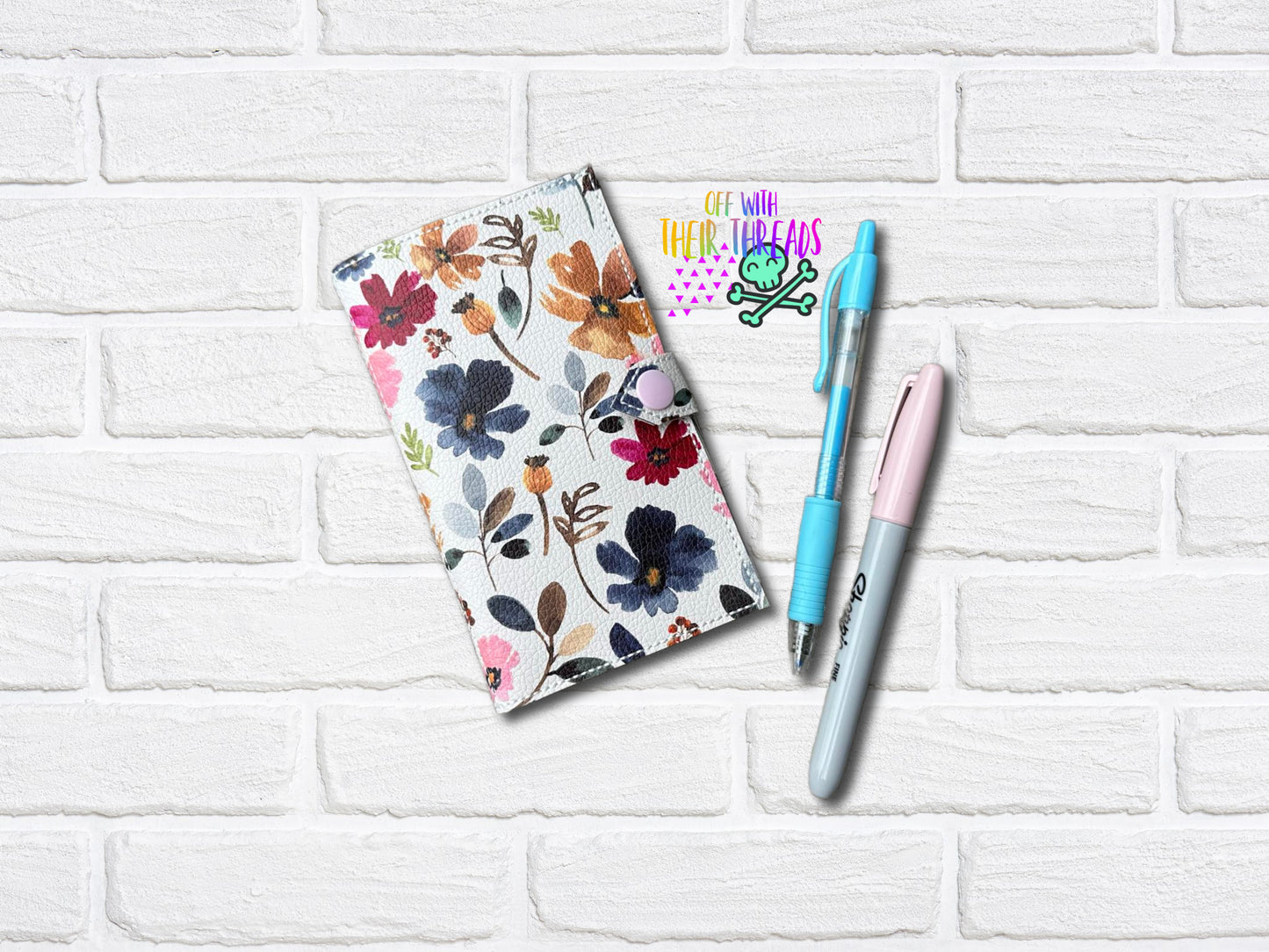 DIGITAL DOWNLOAD Applique and Blank Top Load Notebook Holder Set