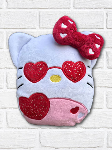 DIGITAL DOWNLOAD Applique Valentine Kitty Plush 5 SIZES INCLUDED