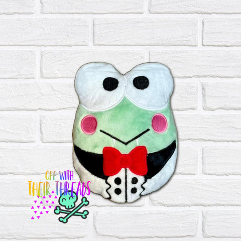 DIGITAL DOWNLOAD Applique Vampire Frog Plush 5 SIZES INCLUDED