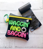 DIGITAL DOWNLOAD 5x5 Waggin' and Baggin' Poo Bag Holder JUNE 2024 MYSTERY BUNDLE