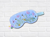 DIGITAL DOWNLOAD  Wildflower Sleep Mask 2 SIZES INCLUDED