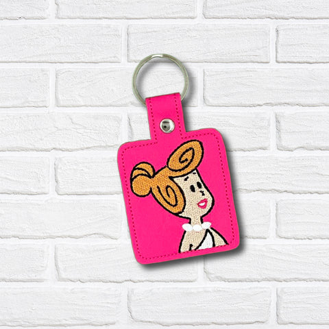 DIGITAL DOWNLOAD Wilma Snap Tab Keychain