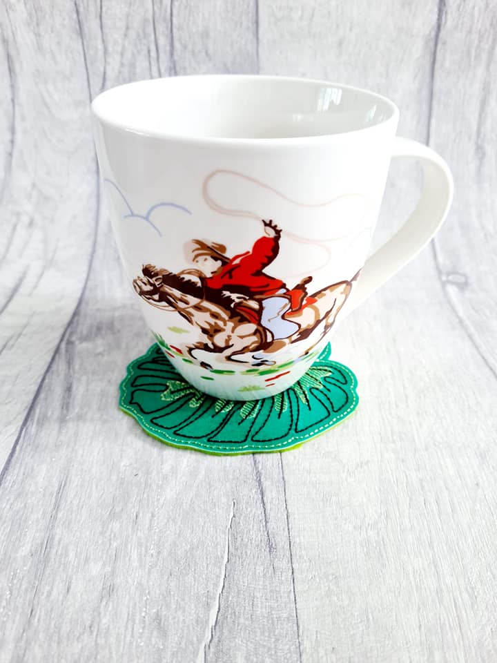 DIGITAL DOWNLOAD 4x4 Monstera Leaf Coaster