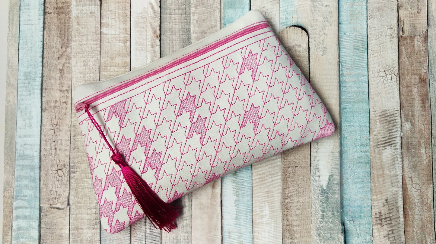 DIGITAL DOWNLOAD Charli Houndstooth Clutch