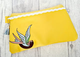 DIGITAL DOWNLOAD Tattoo Swallow Clutch Sparrow Lined and Unlined Included