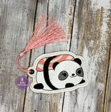 DIGITAL DOWNLOAD 4x4 Sushi Panda Bookmark