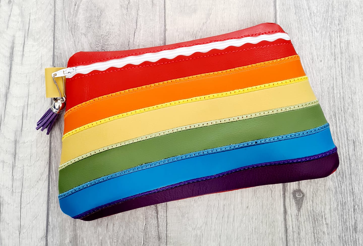 DIGITAL DOWNLOAD Pride Applique Clutch