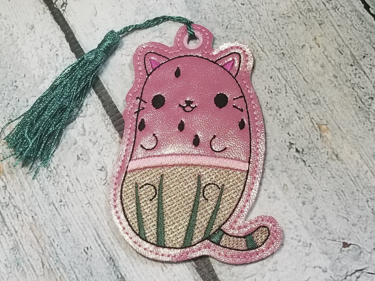 DIGITAL DOWNLOAD Watermelon Kitty Bookmark