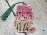 DIGITAL DOWNLOAD Watermelon Kitty Bookmark