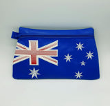 DIGITAL DOWNLOAD Australian Flag Clutch Applique Zipper Bag Lined and Unlined Versions