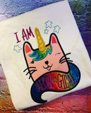 DIGITAL DOWNLOAD I Am Meowgical Applique Set