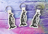 DIGITAL DOWNLOAD Geometric Penguin Snap Tab